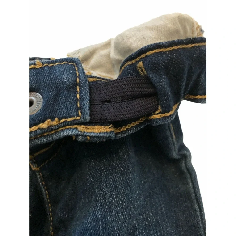 The Childrens Place Skinny Jeans Girls 18-24M‎ Dark Wash Stretch Denim Casual